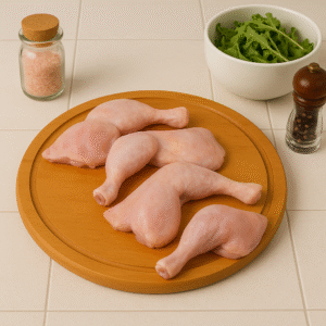 Chicken drumstick with Thigh(Leg Piece Skin off)